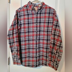 Plaid Button-Down Shirt